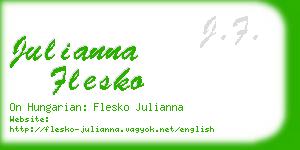 julianna flesko business card